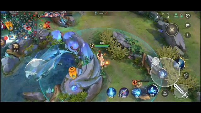 有的时候打的不好，就交给电脑吧，电脑有可能比你操作的更好