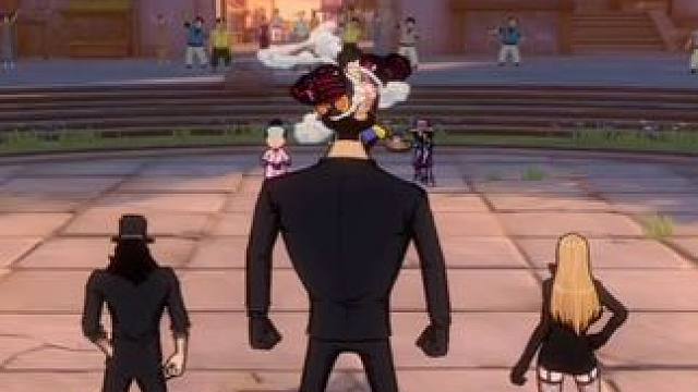 布鲁诺VS路飞  宿命对决之最强之炮对战最强之盾！海军六式再度升级对抗四档路飞#路飞 #航海王热血航