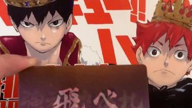 简直太酷炫啦～#排球少年 #排球少年周边 #日向翔阳 #影山飞雄 #乌野高校排球部