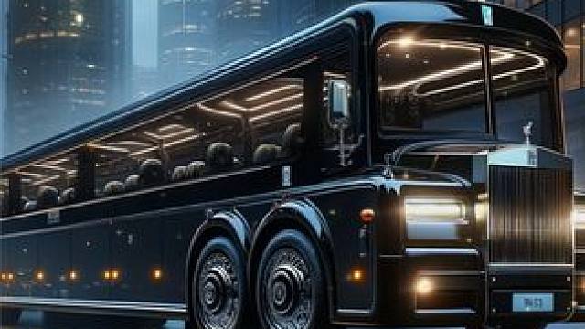 当你乘坐的公交车变这样？票多少钱一张合适 #劳斯莱斯 #豪车