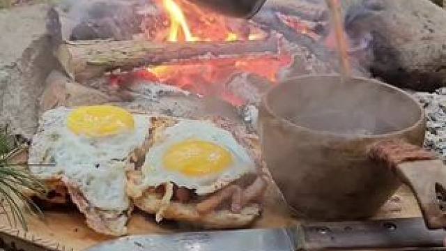 露营肉蛋#露营报告 #野营 #户外 #户外美食