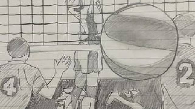 画的真好 #排球 #排球少年 #影山飞雄 #及川彻 #绘画