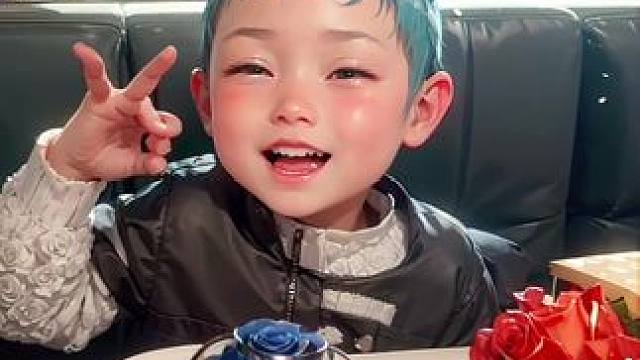 #人人都是ai艺术家 #呆萌小屁孩 #萌娃 #人类幼崽