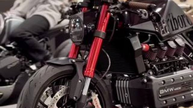爆改宝马K100 #复古机车 #caferacer #机车改装