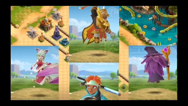 部落冲突 四王资源争霸赛 看看四王谁厉害