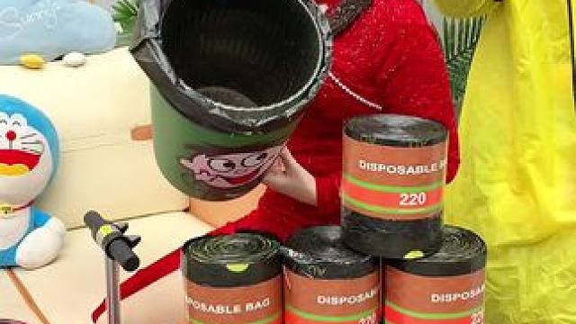 垃圾袋活动来啦，太划算啦！#垃圾袋#抽绳垃圾袋自动收口不脏手