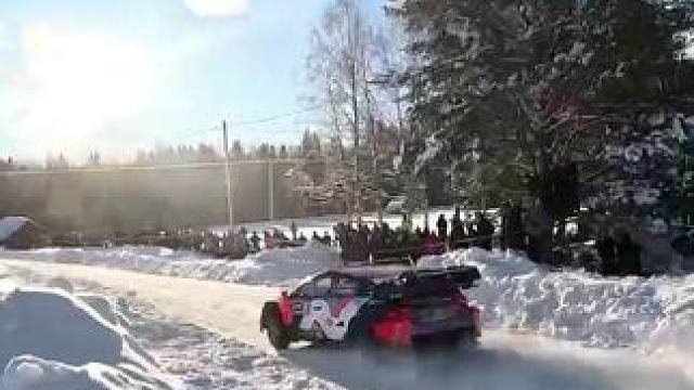 今天带大家探索极寒驾控性能，感受三缸机的魅力#wrc拉力赛 #2024wrc瑞典站