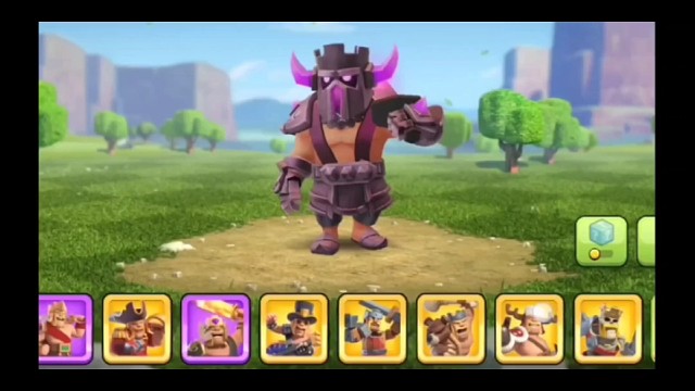 部落冲突 蛮王35款皮肤展示 你喜欢哪一款