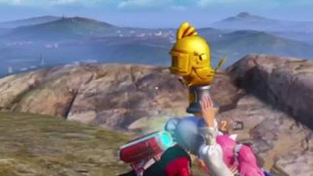 虽然这次没参加Pel，但已经想好了怎么和搭子庆祝夺冠#大吉大利和平年 #和平精英龙跃长城 #2024