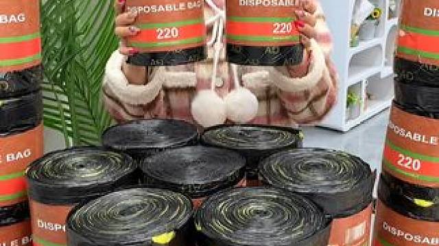 垃圾袋活动来啦，太划算啦！#垃圾袋#抽绳垃圾袋自动收口不脏手