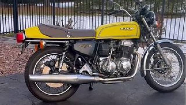 老爱这样的摩的了 #复古机车 #本田cb750