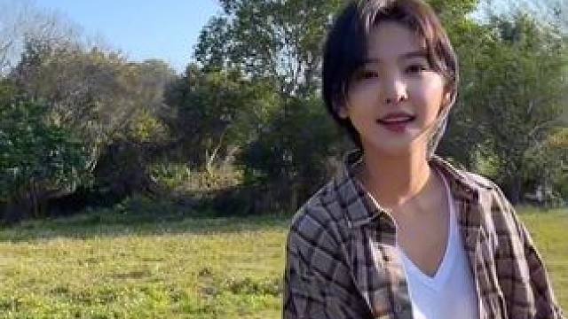 #dou上热门 #章若楠 #治愈系笑容 #清纯甜美