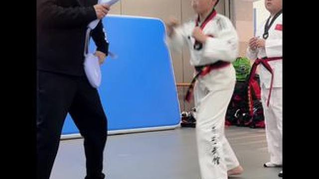 #少儿散打搏击 #拳击 #努力训练热爱生活