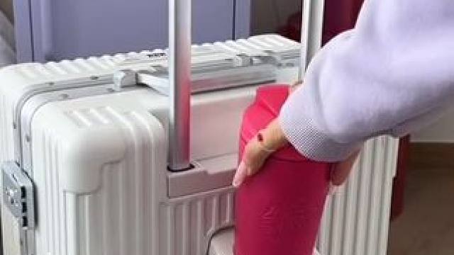 沉浸式收纳整理｜精致女人沉浸式整理旅行行李vlog～✨☺️ 
#强迫症治愈系 #整理旅行行李 #行李