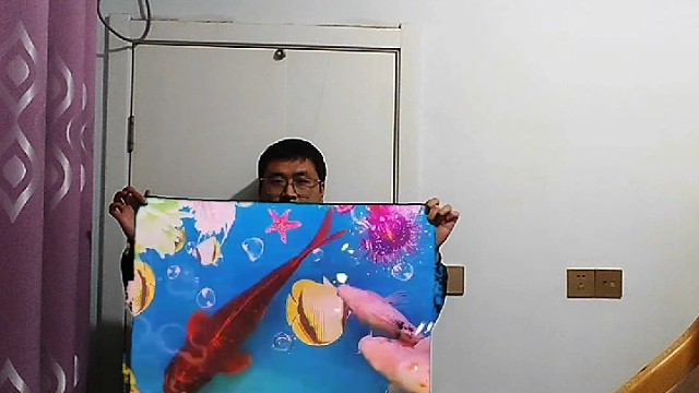 网上买的毯子到货了#特效#创意