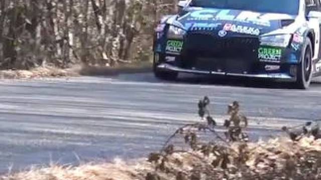 斯柯达弯道秀，同一个弯道，不同的车手，过弯方式相差很大#wrc拉力赛