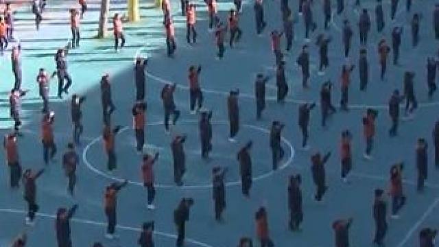 晨嬉活动正泽综合操展示】北京市正泽学校三、四年级 