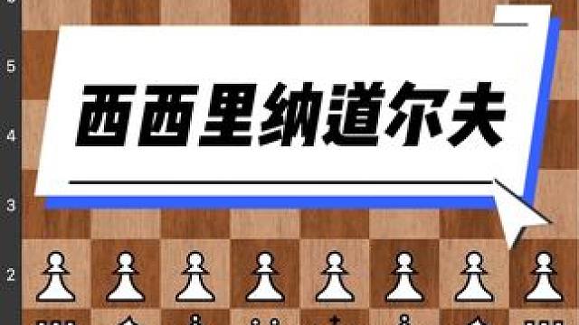 #儿童 #下棋 #知识 #作品 #比赛 国际象棋西西里防御是经典的复杂开局，变化众多。但是纳道尔夫最