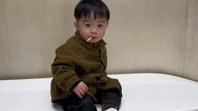 #人类幼崽春节打卡计划 #人类幼崽又奶又酷穿搭