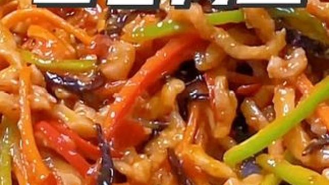 孩子想吃不辣的鱼香肉丝盖饭你就像我这样做，酸甜爽口孩子超爱吃