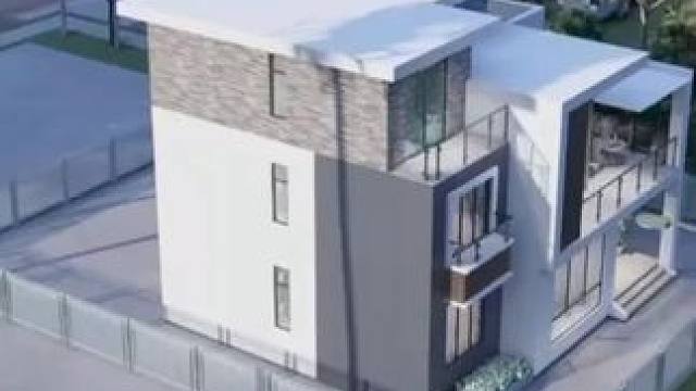 #粉丝一千万上热门入口 现代风格是新宠#模块建房冬暖夏凉 #农村自建房