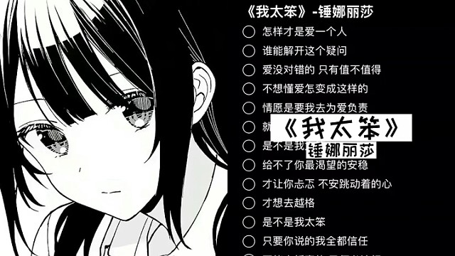 如果词不达意 那就唱给你听•́‸ก