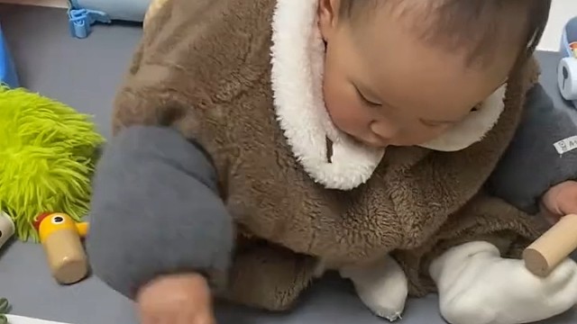 这是几个月的孩子？真棒