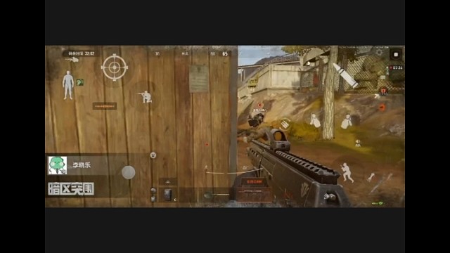 队友摆了个很好看的图形