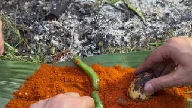 我若拿出这个菜，阁下如何应对呢#谁懂这一口的好吃程度 #你们吃过吗 #农村美食 #农村生活 #大山里