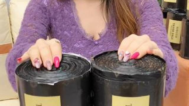 垃圾袋年底来活动啦，轻奢贵族风颜值高黑色的能保护隐私，个位数到手170只，质量有保证，赶紧多囤点#垃