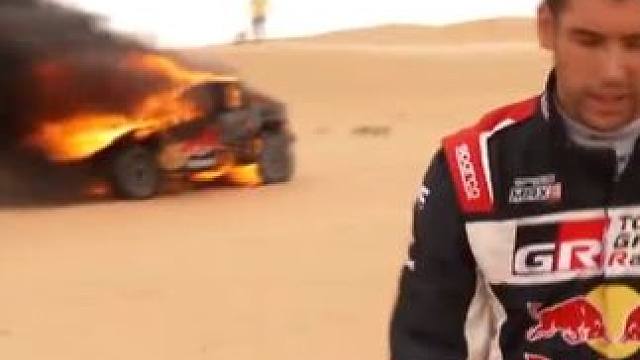 2024W2RC第二站，阿布扎比沙漠挑战赛SS3汽车组精华。这是超级戏剧性的一天，汽车组领头羊阿提亚