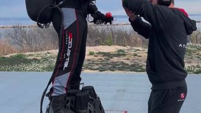 单兵飞行器#飞行器 #单兵飞行器 #这就是飞一般的感觉吧