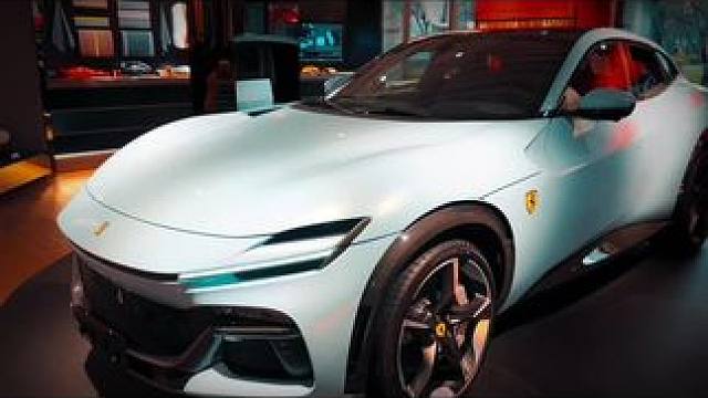 #purosangue #法拉利 就问帅不帅.光漆面的价格就可以买一台奔驰E哦。