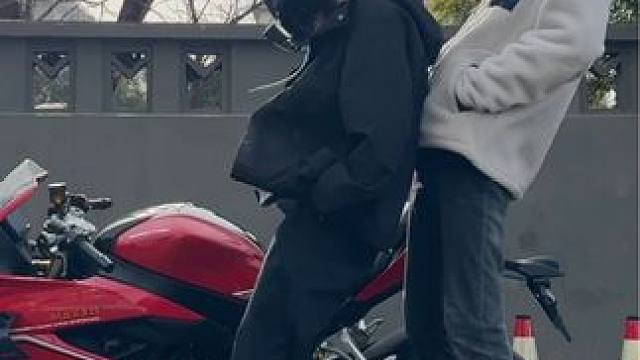 偷感脚步perfect！#机车男孩 #内向社恐