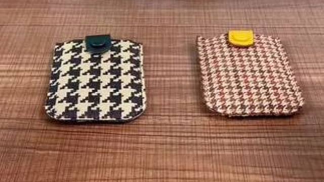 身份证证件，银行卡、放这卡包里，携带使用找取方便，小小的一个还不占空间#卡包 #收纳包 #方便携带 