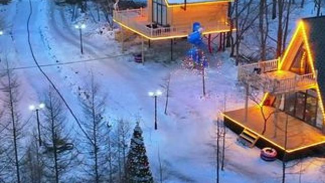 彩蝶谷冬季运营完美收官，期待夏季再次绽放.#旅行推荐官 #哈尔滨旅游攻略 #哈尔滨露营地推荐 #黑龙