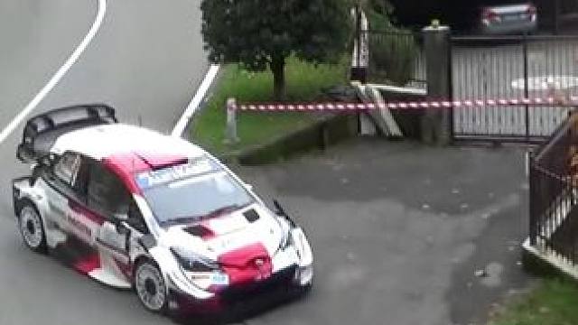 山路走线，看似简单实则不易#wrc拉力赛