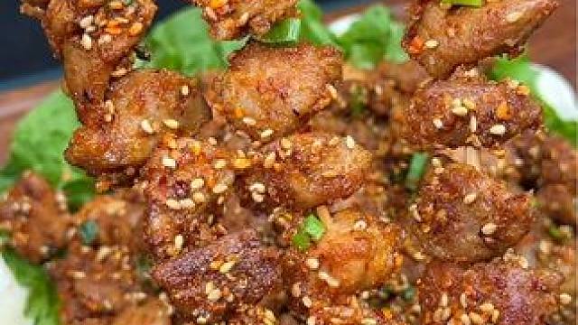 真没想到这样做的烤肉，居然比牛肉干还要好吃，吃一口就停不下来#烤肉