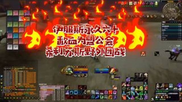 #魔兽世界 #我是魔兽女玩家 #亚服 #游戏日常 #这个游戏很好玩 联盟的兄弟燃起来吧！歃血为盟公会