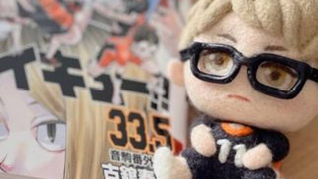 月岛宝宝 #月岛萤 #排球少年 #乌野高校排球部 #棉花娃娃