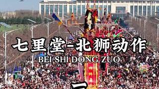 我们河南的北狮到底值不值得您称赞，北狮五子登科动作解析！#民俗文化 #舞狮 #北狮通天塔 #北狮#小_虎牙直播_huya