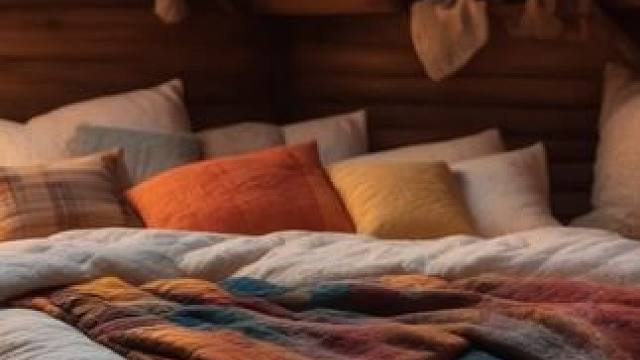 在安静又温暖的小屋里度过暴风雪天，炉火噼啪响，巨大风雪声 #白噪音 #助眠声音 #睡眠音乐 #催眠疗