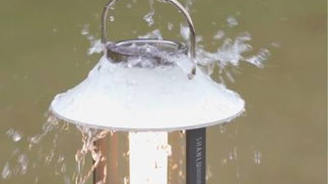 三档光线可调节，铝合金的外观，还能给手机充电的户外露营灯 #露营灯 #户外照明 #营地灯