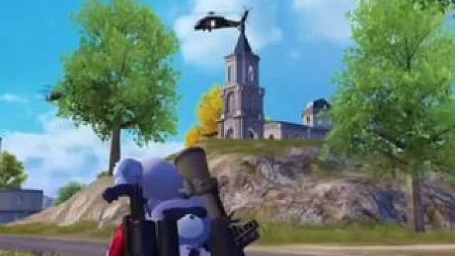 海岛教堂螺旋桨空中大摆锤哈哈哈#飞驰吧特种兵 #和平精英创作者激励计划 #和平精英龙跃长城 #和平精