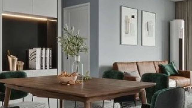 建面110平，现代简约风格，12万的装修效果！#同城精选装修 #装修案例分享 #亳州市装修