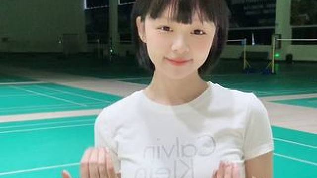 ️#打羽毛球女生 #运动女孩的日常 #超甜手势舞