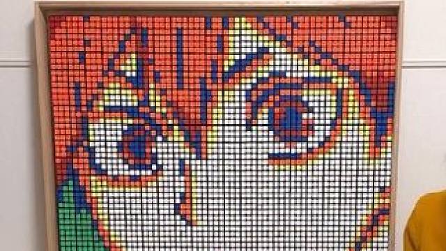 日向魔方，好厉害 #日向翔阳 #排球少年 #排球 #魔方 #乌野高校排球部