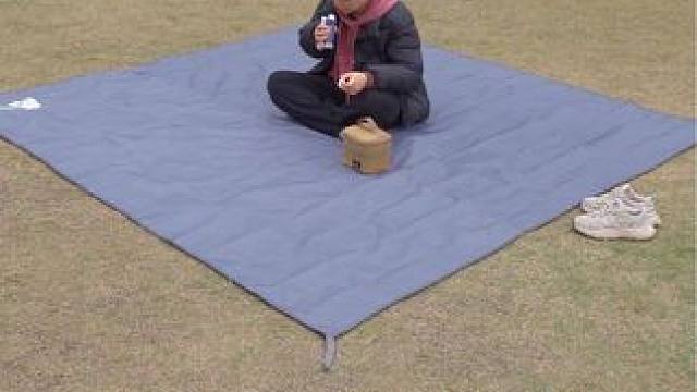 露营可以带上这样的防潮垫，防水隔水，还能当天幕遮阳用#户外地垫 #防潮垫 #隔水垫 #野餐垫 #地布