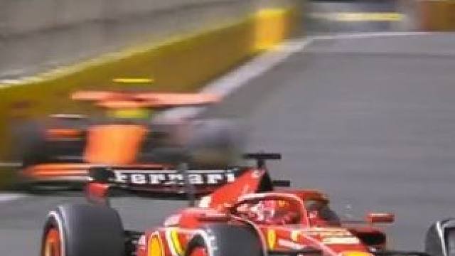 2024f1沙特大奖赛# 勒克莱尔超越诺里斯升到第三位#f1 #赛车 #弯道快才是真的快 #勒克莱尔