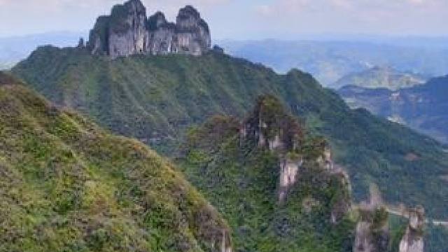 就问你们美不美，湖南深山意外拍到的